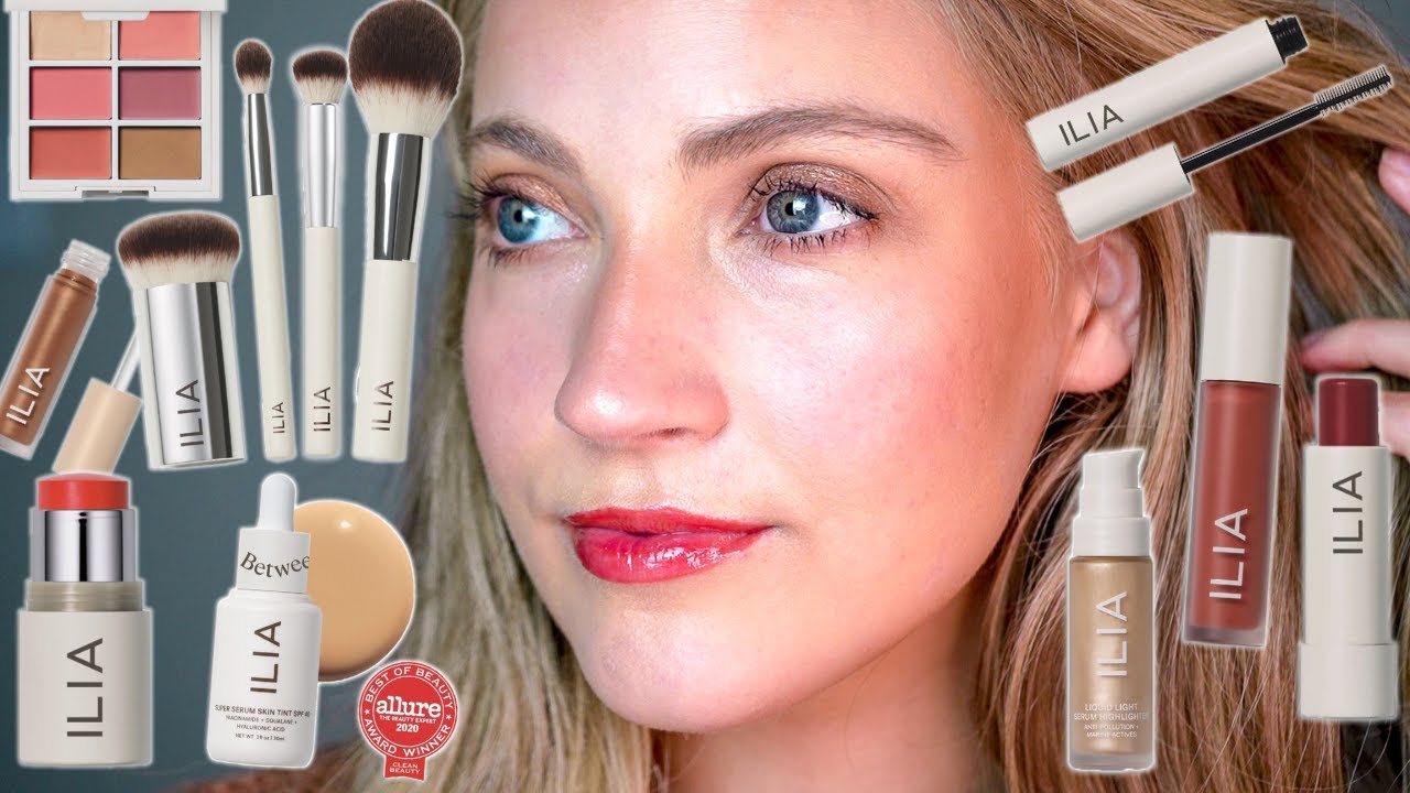 Full Face of ILIA ft. NEW Vegan Makeup Brushes