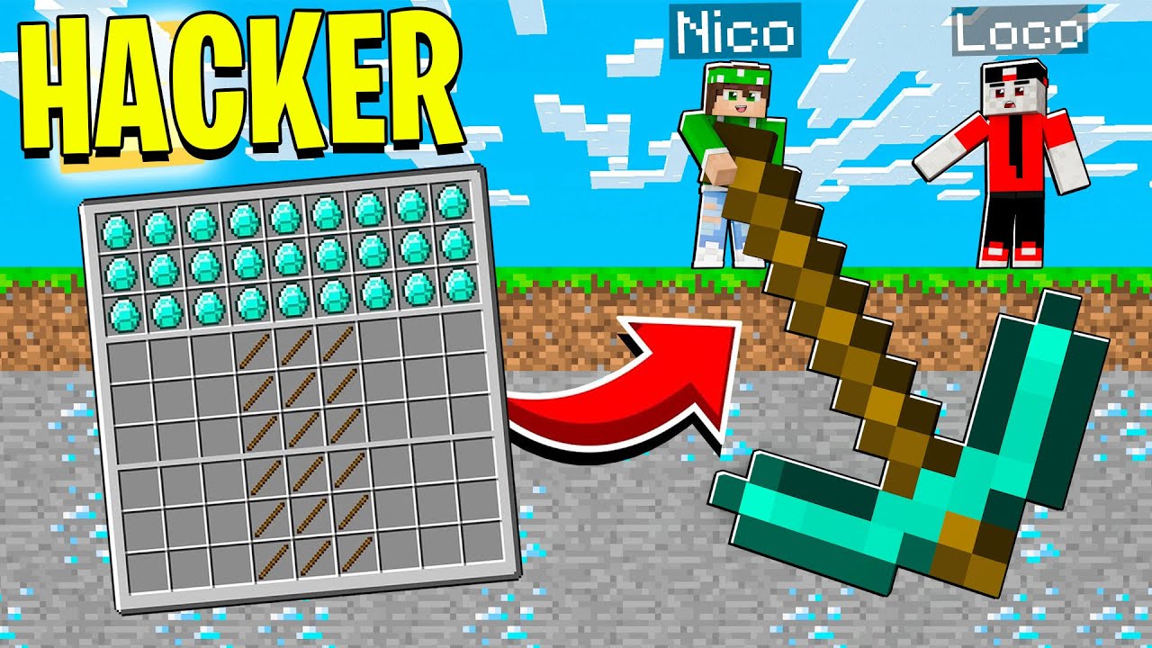 HO BARATO NELLA GARA DI SCAVO CONTRO LOCO su MINECRAFT!