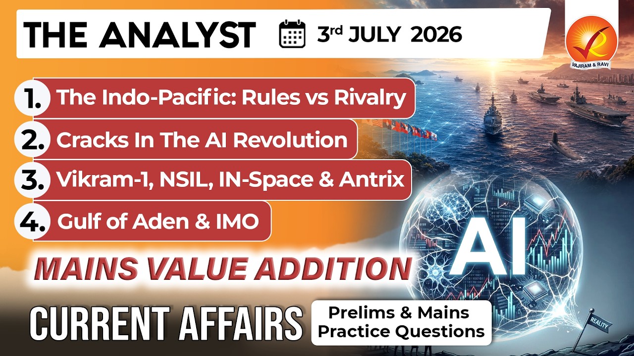 Current Affairs Today 3 Jul 2026 I UPSC Daily Current Affairs I The Hindu Analysis I The Analyst