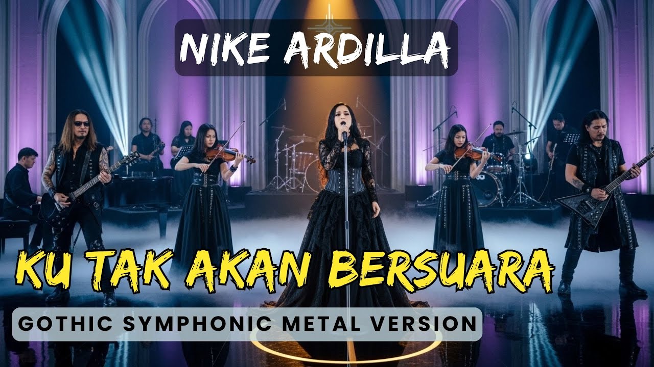 Cover Gothic Paling Megah 🎶 Ku Tak Akan Bersuara - Nike Ardilla
