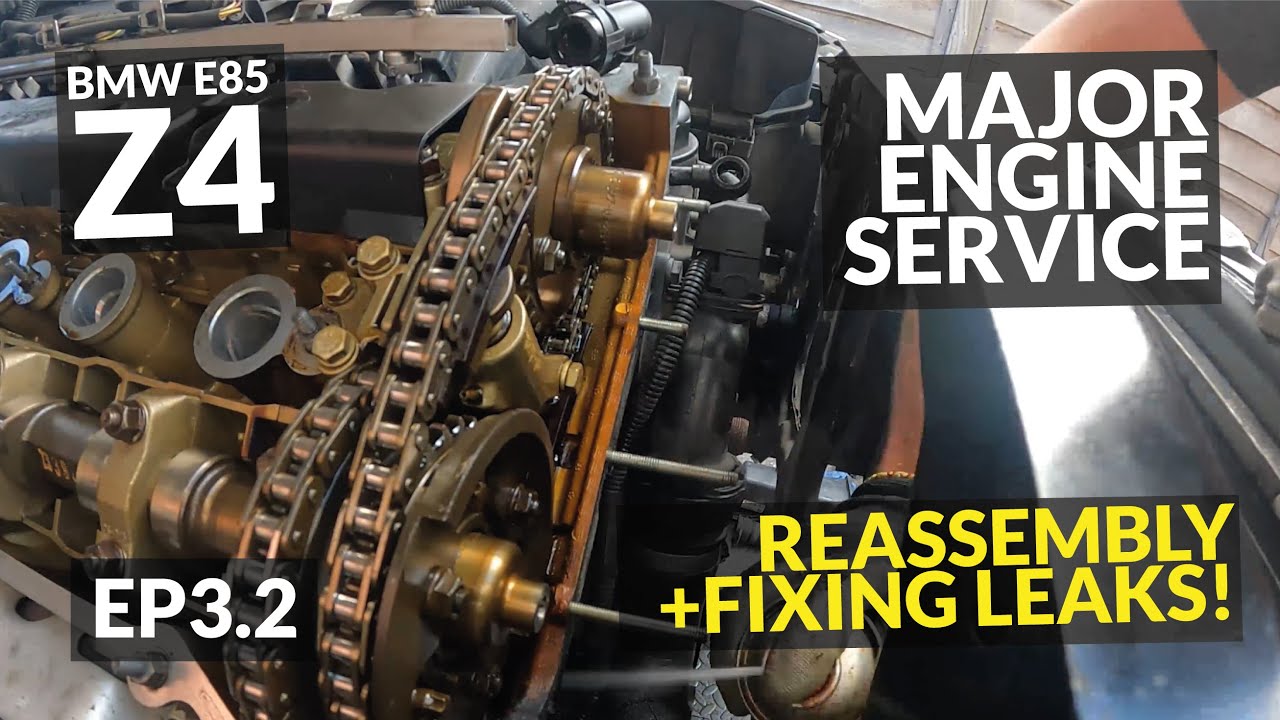 BMW Z4 MAJOR ENGINE SERVICE PT3 - VANOS REBUILD, CRANK SEAL, WATER PUMP REPLACEMENT