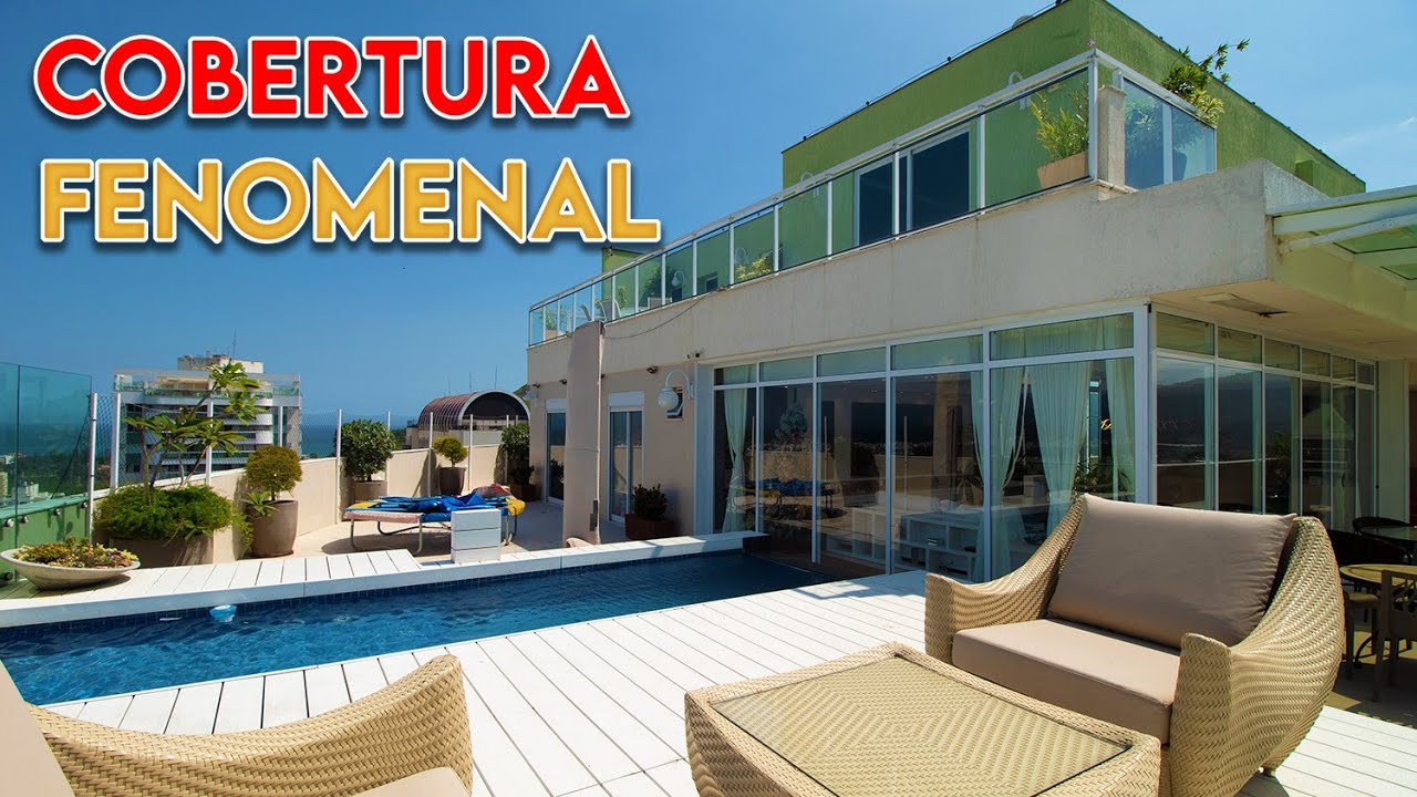 COBERTURAS A VENDA NO CONDOMINIO BARRA BONITA | MULLER IMOVEIS RJ | TOUR CASAS