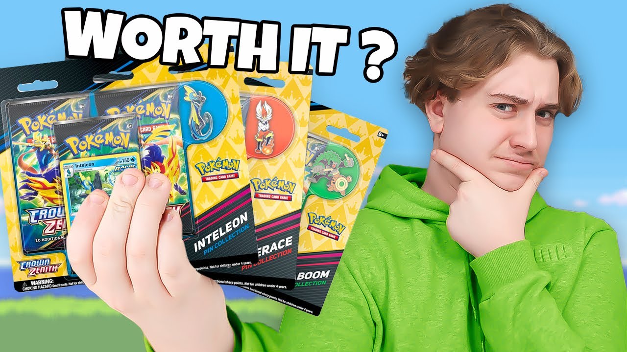 Are The NEW Crown Zenith Pokémon 3 Packs Worth It...