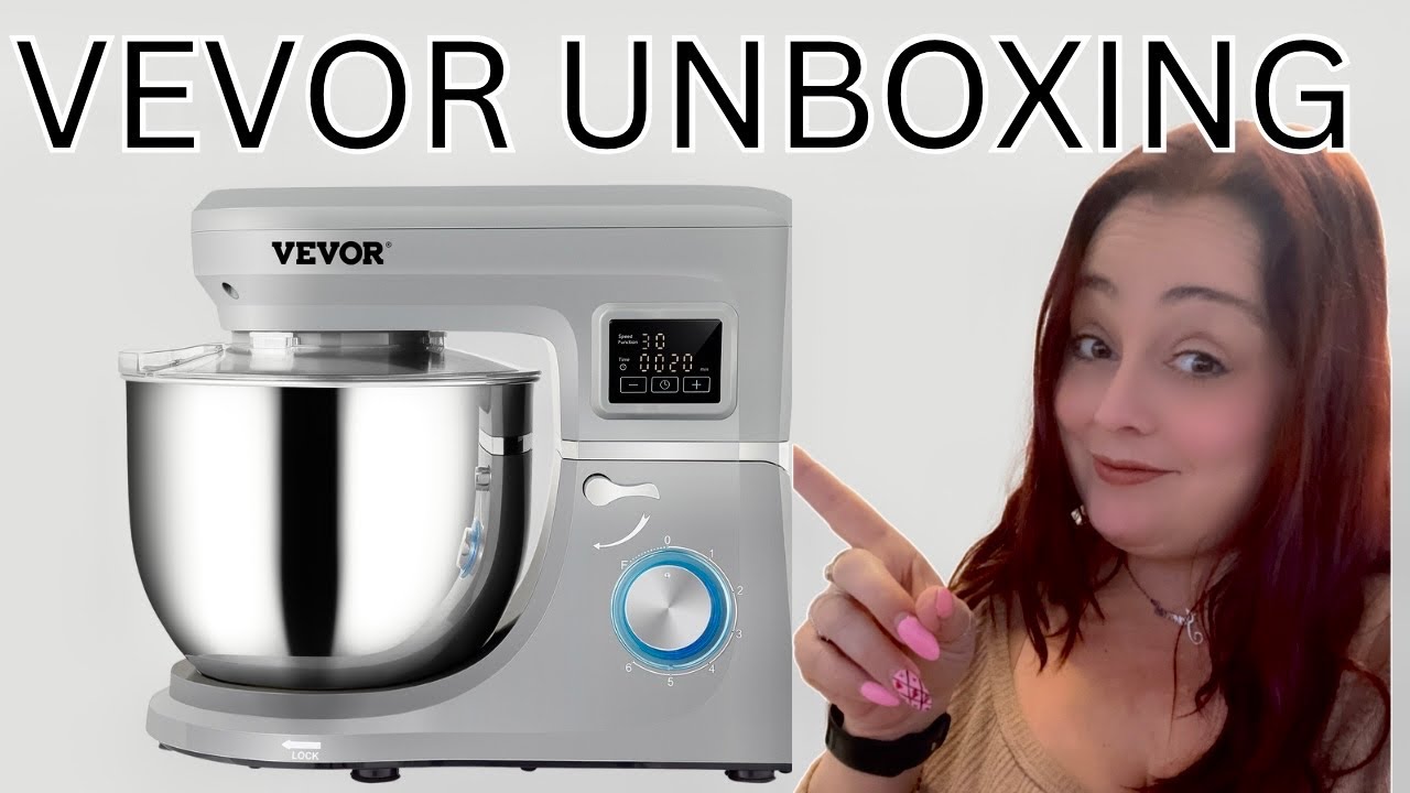 Unboxing the Vevor Stand Mixer | First Impressions & Test Run!
