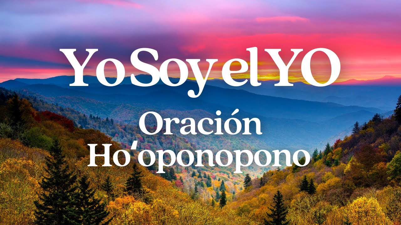 Yo Soy el YO 🙌 Oración HOOPONOPONO 🦋Deja que llegue la INSPIRACIÓN🦋 MORRNAH SIMEONA 🦋 en ti Universo