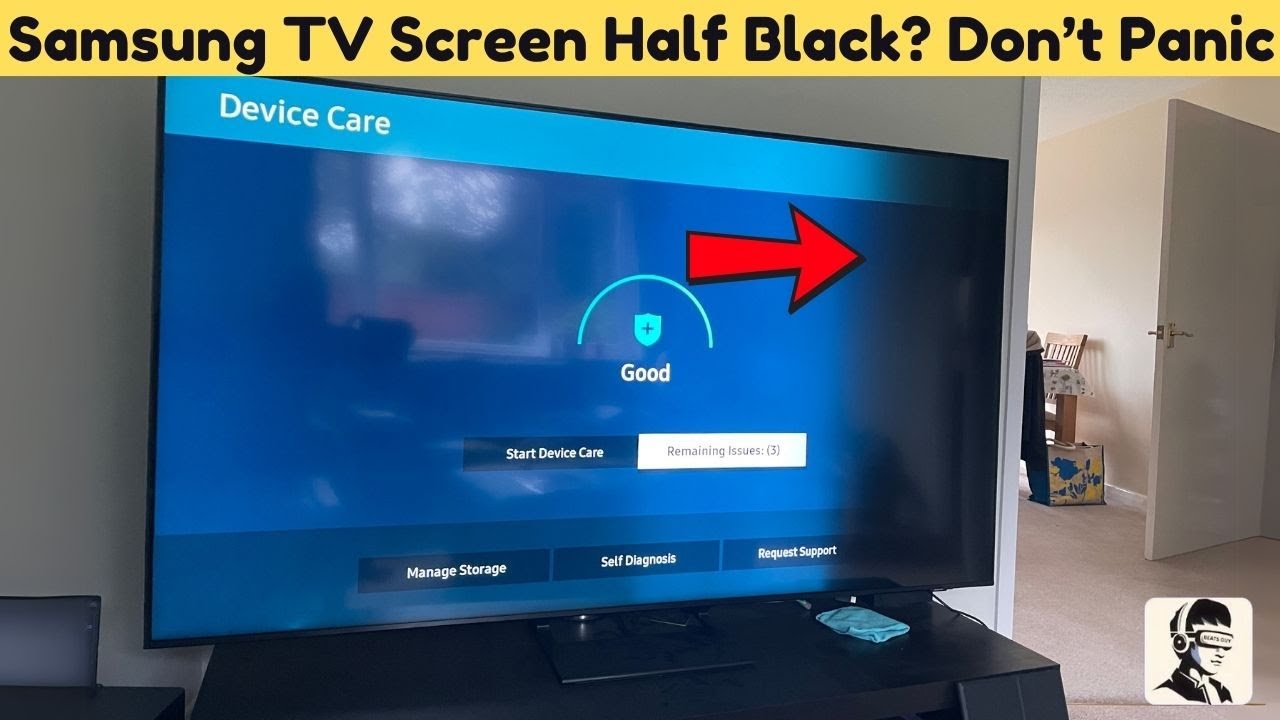 Как исправить проблему полутемного экрана на телевизоре Samsung в домашних условиях!