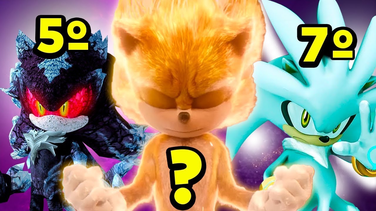 12 CELE MAI PUTERNICE Personaje Din Universul SONIC!