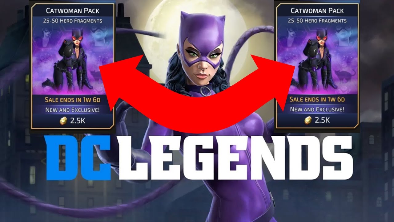 DC Legends - 5 Star Robin Gameplay + Catwomen Pack Opening !!!