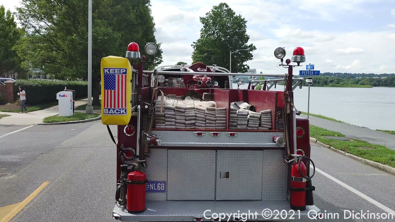 Old And Antique Fire Trucks Lights And Sirens Parade Harrisburg 45th Annual Pump Primers