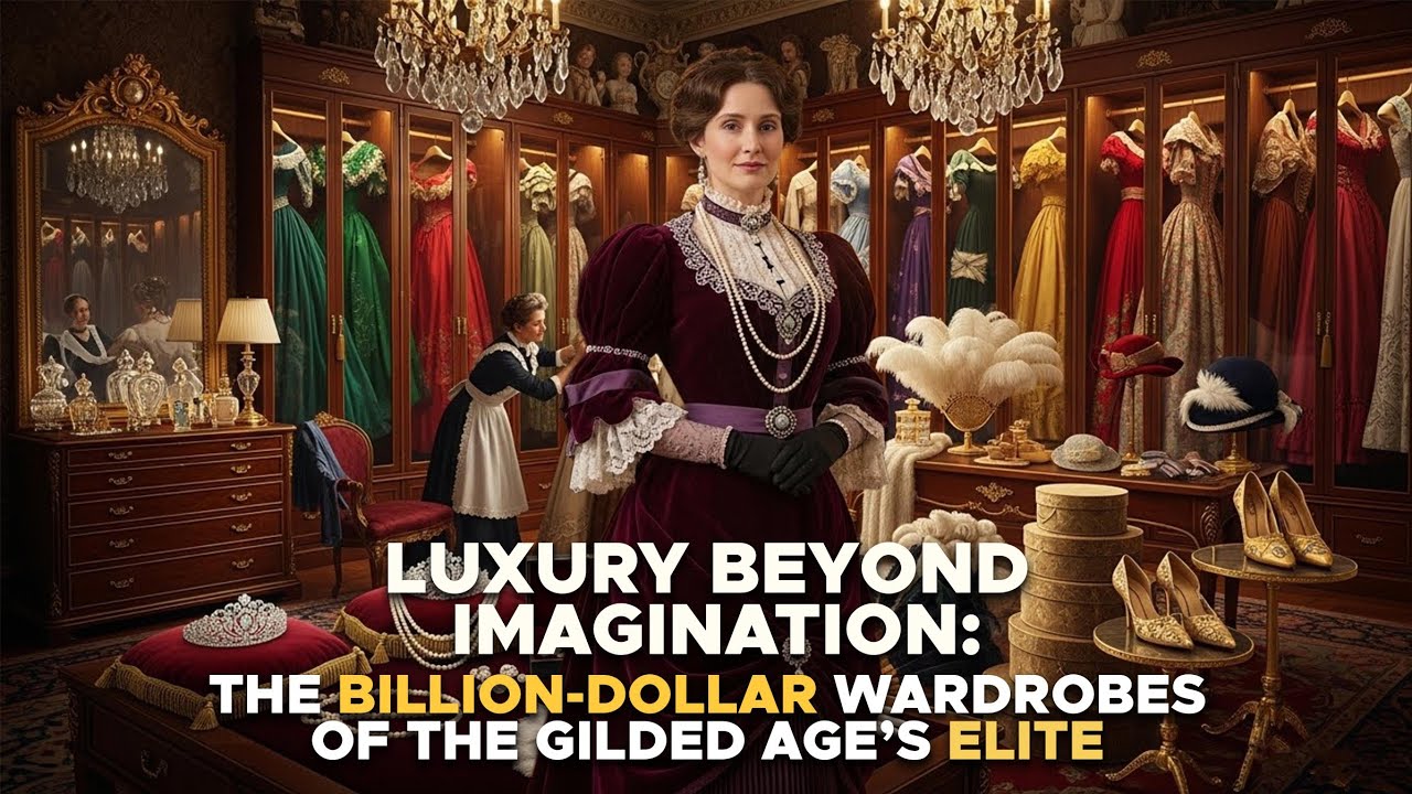 Luxury Beyond Imagination: The Billion-Dollar Wardrobes of The Gilded Age's Elite