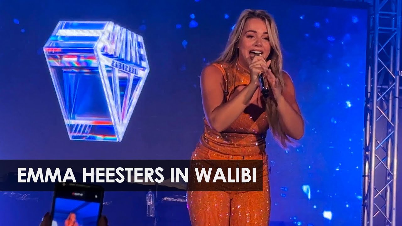 Emma Heesters in Walibi Holland tijdens Lekkergaan 2023