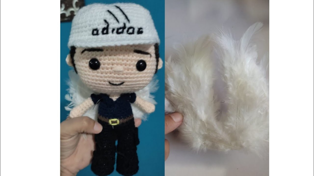 Alas de plumas para amigurumis