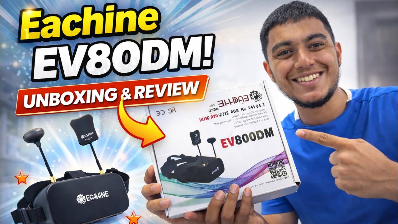 Eachine EV 800 DM | Unboxing and review 