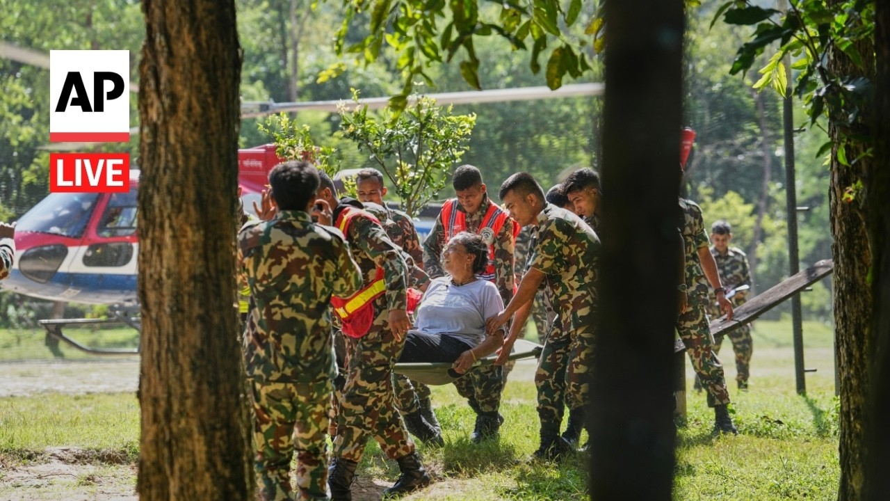 LIVE: Rescue operations continue in Nepal after devastating floods
