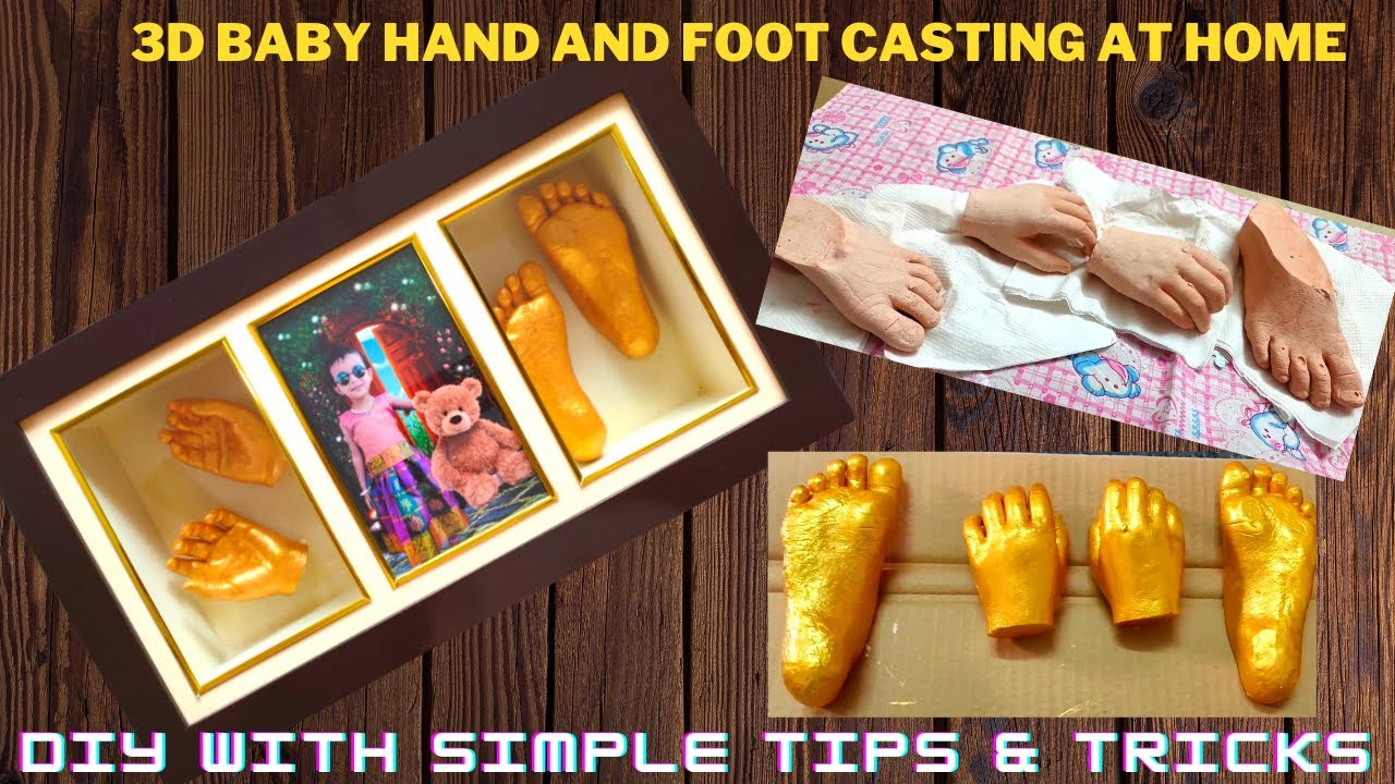 Ubrighty DIY Kit | Amazon | 3D Baby Hand and Foot Casting at Home | DIY with simple tips and tricks