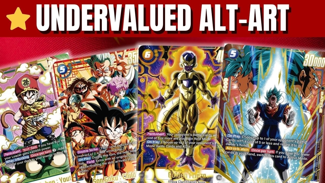 Лучшие SCR ALT-ARTS (Dragon Ball Fusion World)