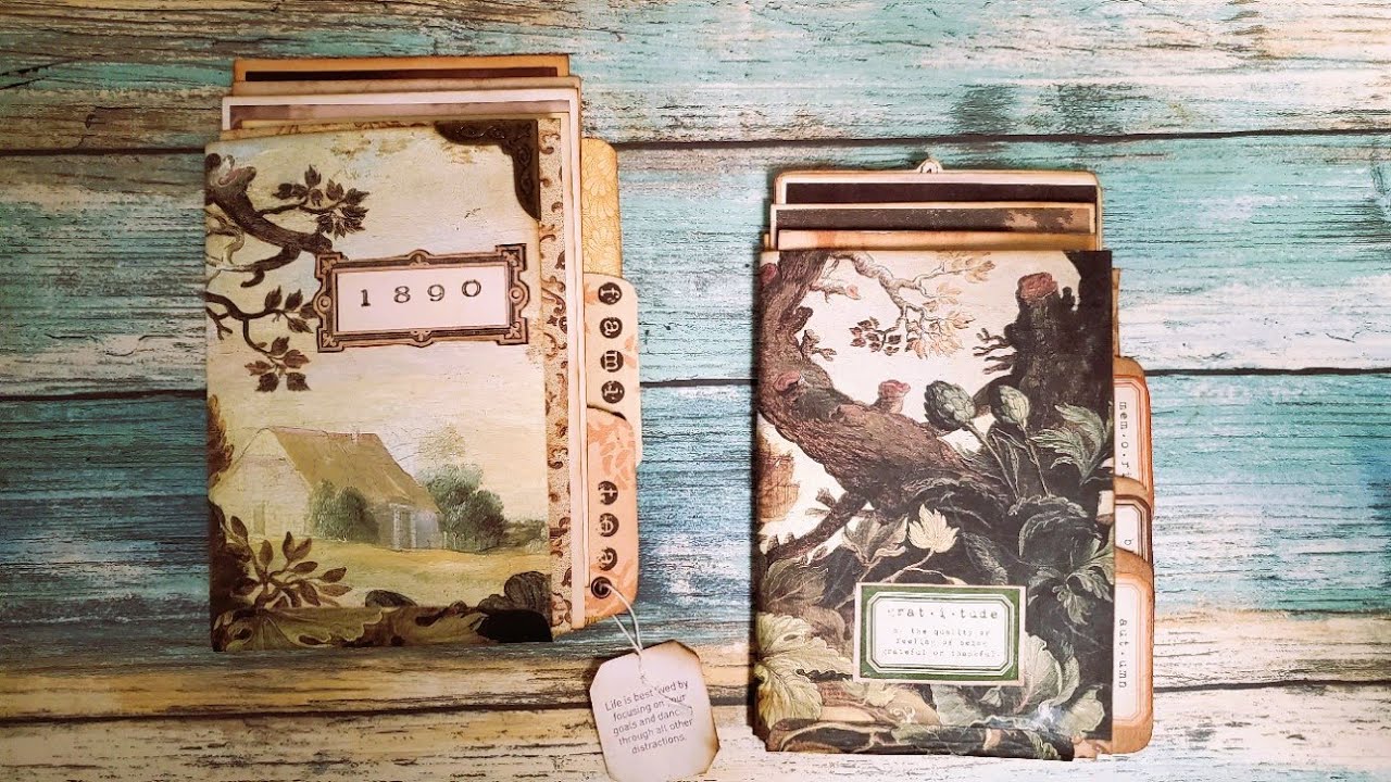 Fall Mini File Folder Ephemera -  Craft with Me