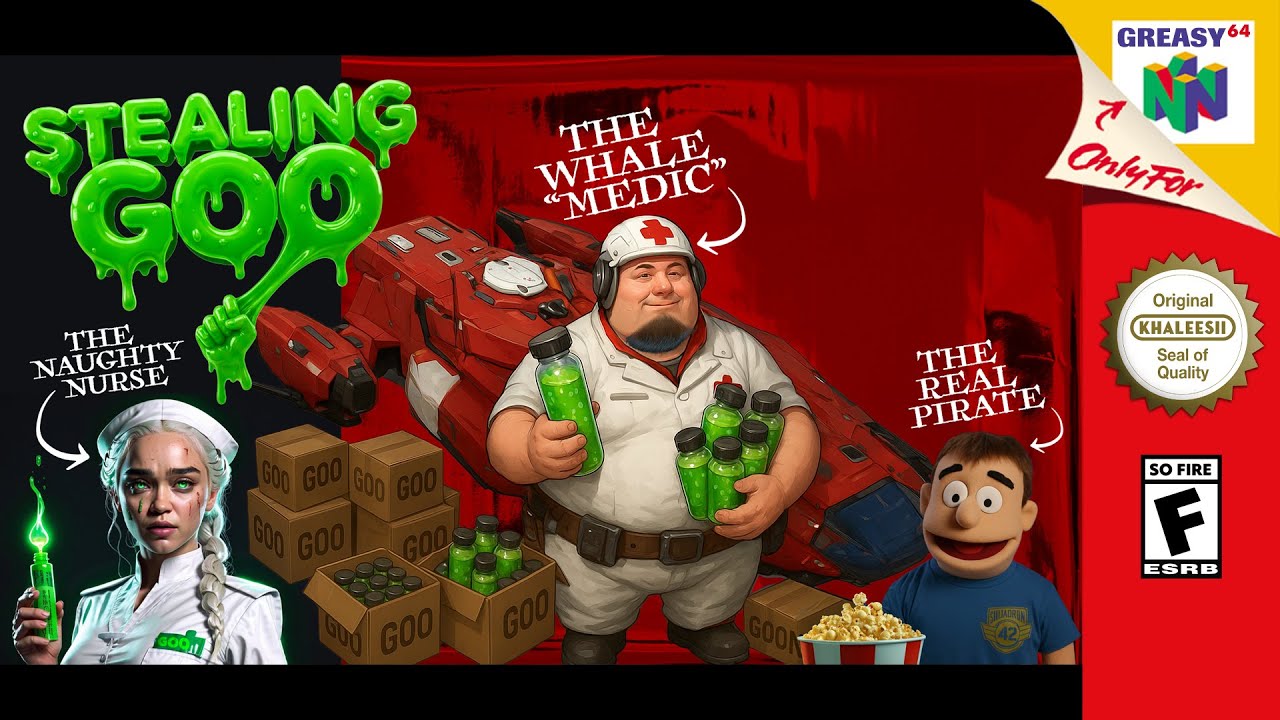 I Stole MILLIONS of GOO From Medics in Star Citizen - HUNTING APOLLO WHALES!!