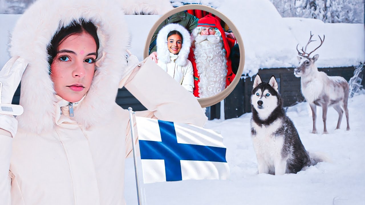 ficamos em um IGLU na finlândia e conhecemos o real papai noel na lapônia 🇫🇮