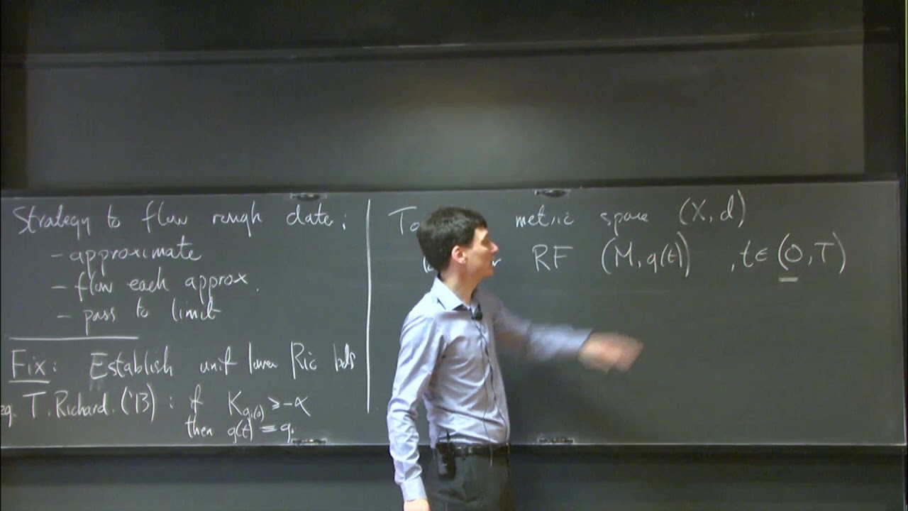 Ricci flows with Rough Initial Data - Peter Topping