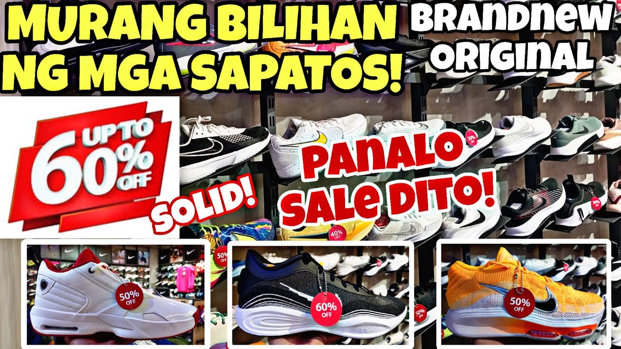 60% Sale ! GRABE Discount dito ! Ang dami Selection ! Bagsak presyong BRANDNEW LEGIT