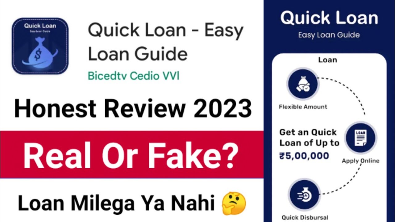 Quick Loan Guide Review ✅ Quick Loan App Real Or Fake 🤔 Quick Loan Easy Loan Guide App Review