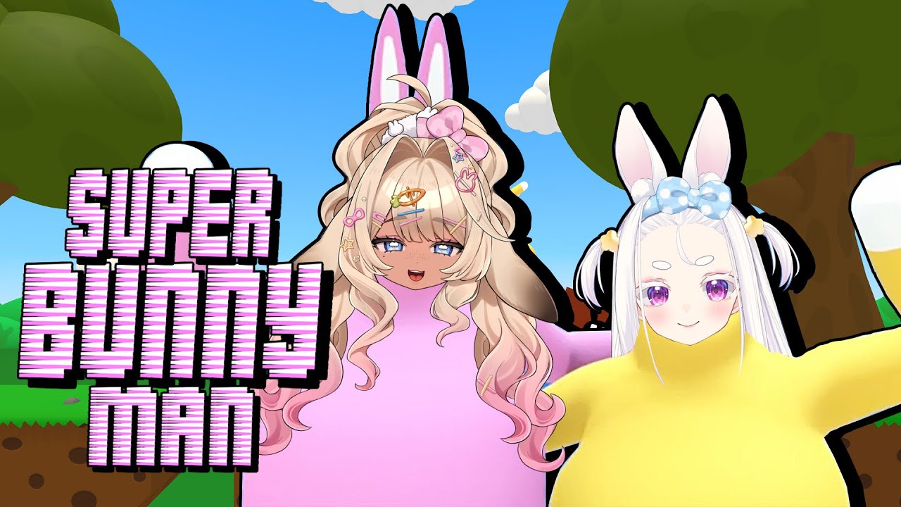 【Super Bunny Man】These two cute bunnies can CONQUER ANYTHING!【w/ Miwa!】