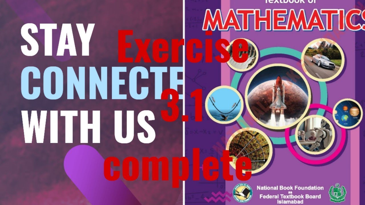 Exercise 3.1 class 12 | ex 3.1 class 12 Nbf maths | class 12 Exercise 3.1 | Federal board | ex 3.1
