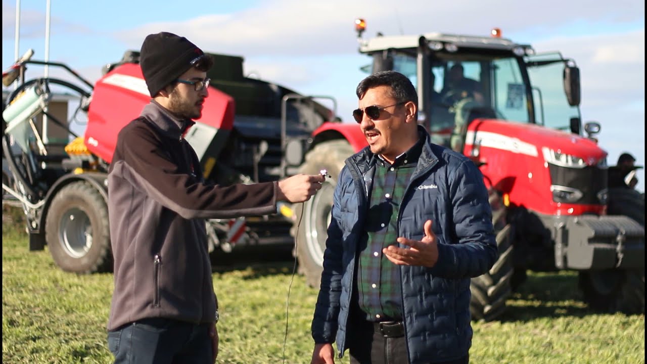 MASSEY FERGUSON 4160 VPROTEC BALYA MAKİNASI (HD)  #KARAPINARTARIMTVYAYINDA #ÇİFTÇİ