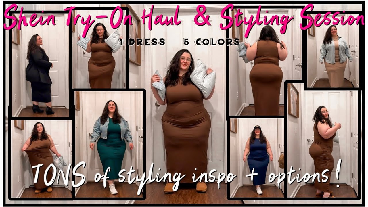 Shein Try-On Haul + Styling Session - US Size 20/Shein Size 4xl