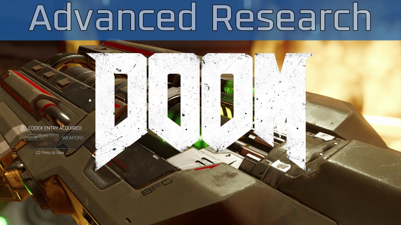 DOOM - Advanced Research Complex Walkthrough [HD 1080P/60FPS]