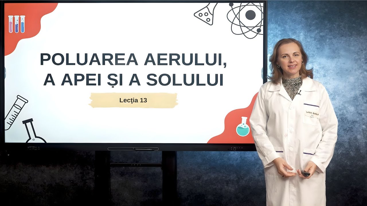 Poluarea aerului, apei și solului: cauze și consecințe - Clasa a VII-a