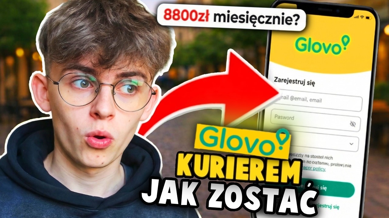 Glovo praca – jak zostać kurierem Glovo krok po kroku (2025)