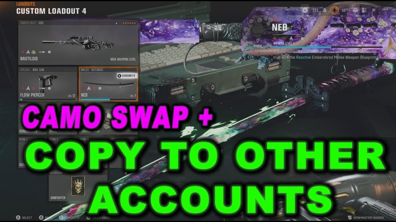 COPY TO OTHER ACCOUNTS, BO6 DUPLICATION GLITCH FOR SEASON 3 RELOADED, CAMO DUPE, BLUEPRINT DUPE,