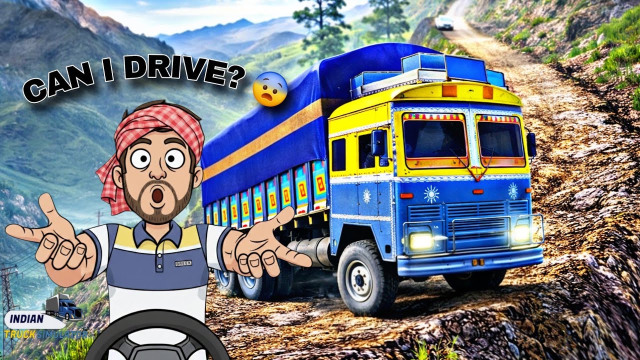 CAN I DRIVE A TRUCK ON MOUNTAINS? 😨 | TRUCK SIMULATOR 🚚.