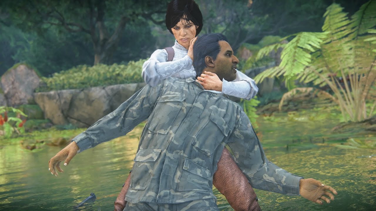 Uncharted The Lost Legacy: Brutal Stealth Kills (Enemy Outposts)