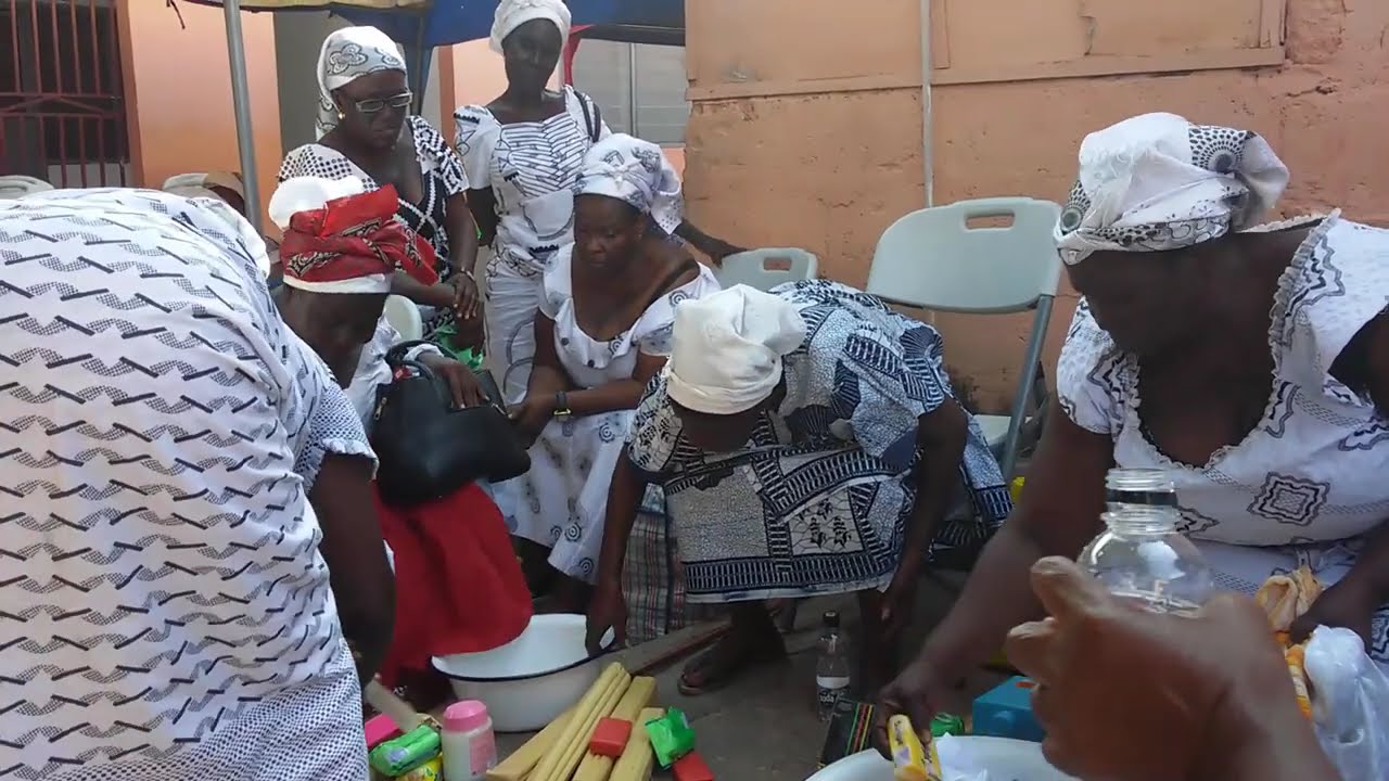 How the Ga people of Ghana organize funeral