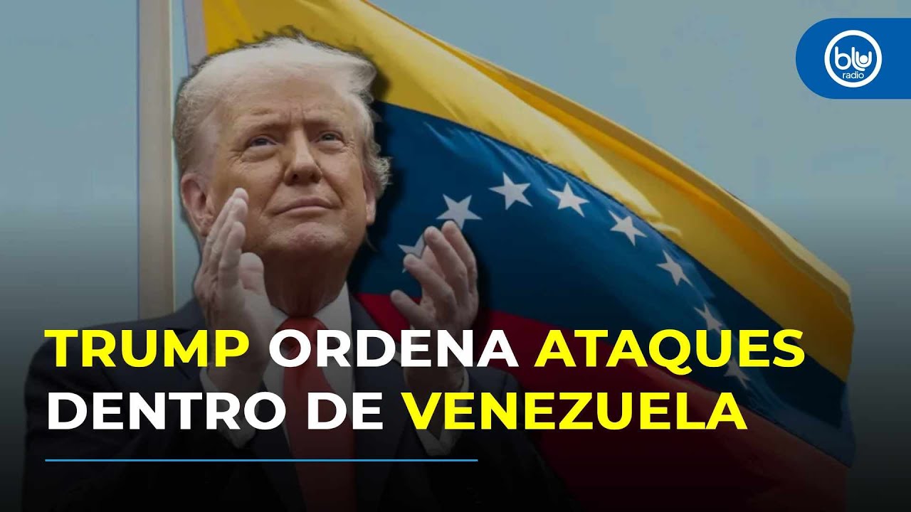 Trump ordena ataques en Venezuela: explosiones cerca de Caracas elevan tensión con régimen Maduro