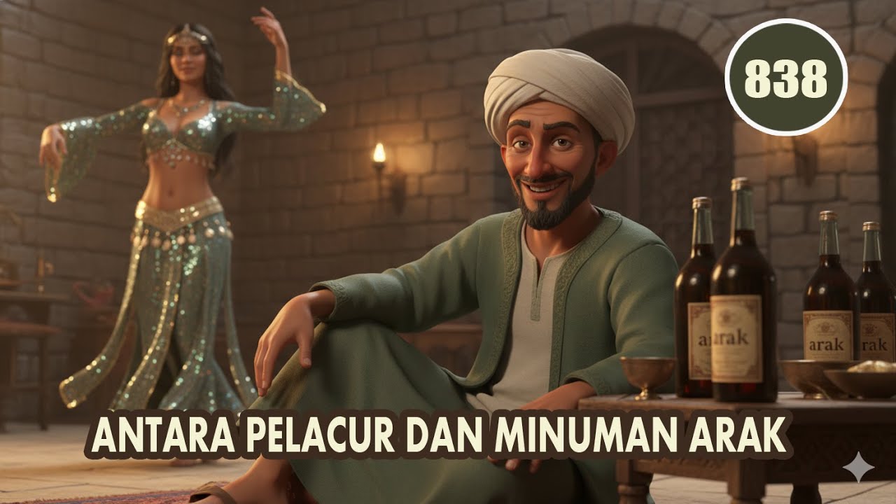 KEKONYOLAN ABU NAWAS ANTARA PELACUR DAN MINUMAN KERAS - HUMOR SUFI