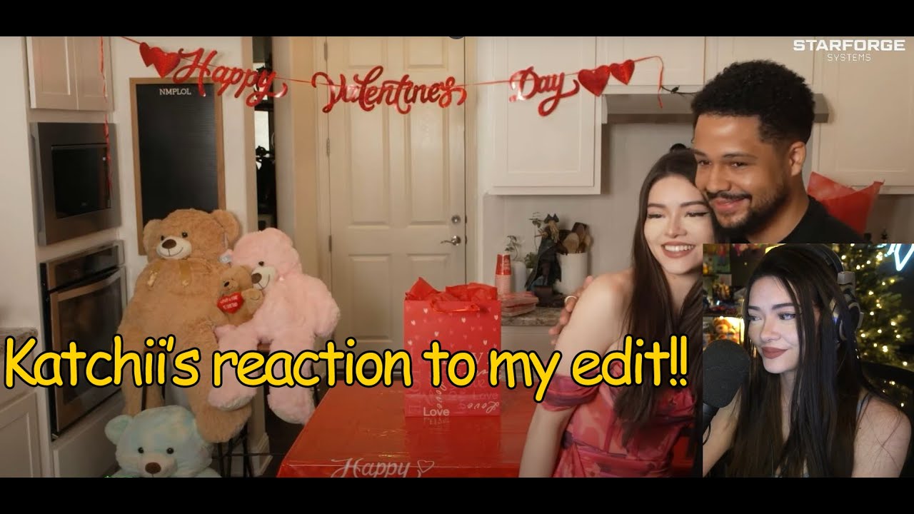 Katchii's Reaction to my Edit! (Happy For Once)