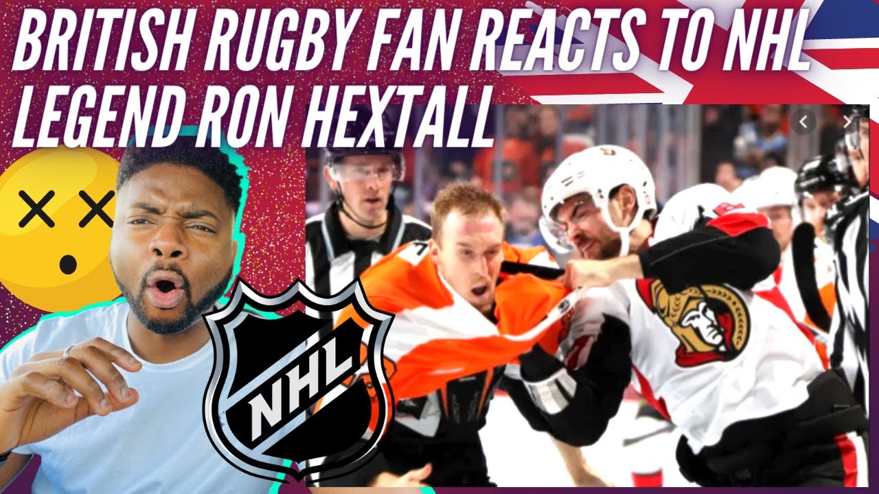 🇬🇧 BRIT Rugby Fan Reacts To NHL LEGEND Ron Hextall - MOST INTIMIDATING Goalkeeper In NHL History?