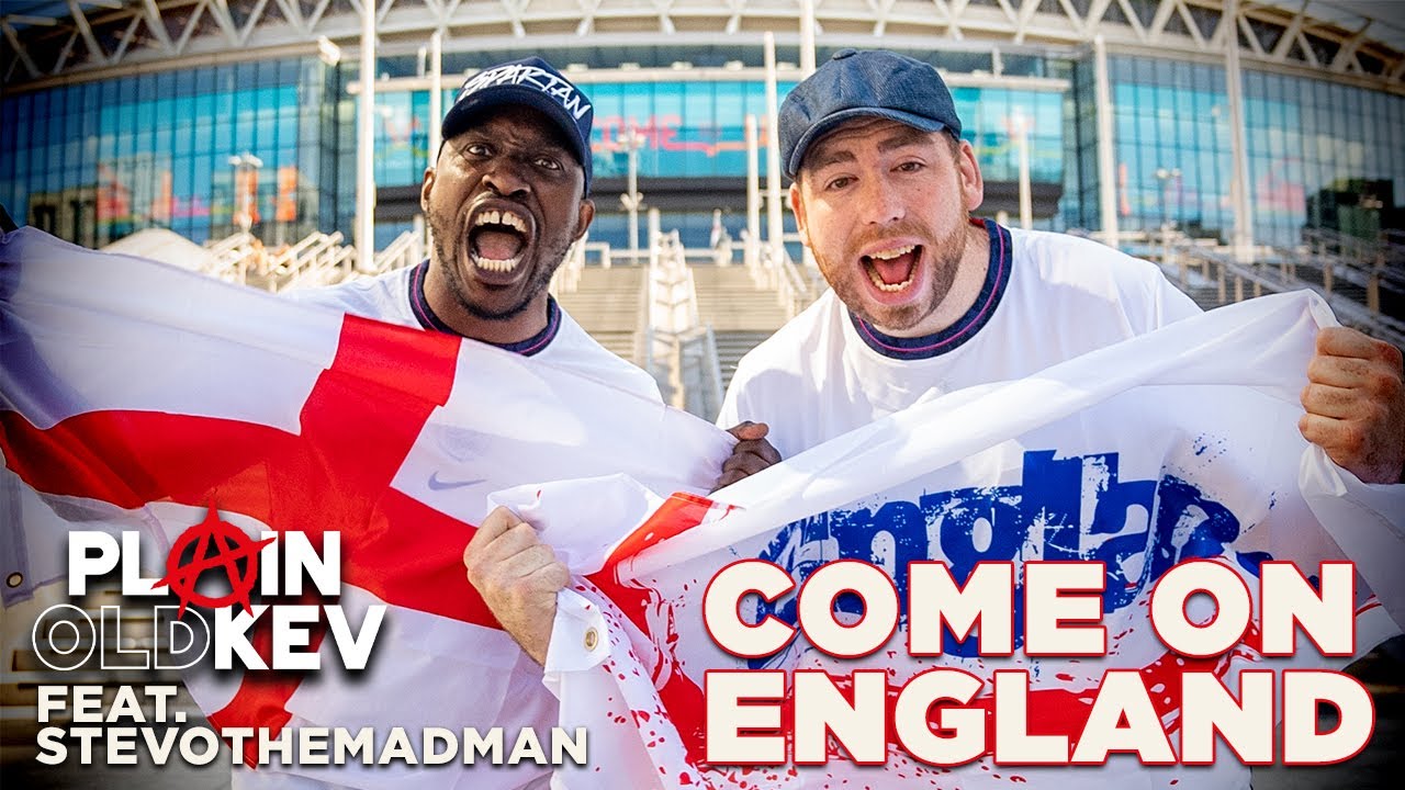 Plain Old Kev ft  Stevo The Mad Man - Come On England (Official Music Video)