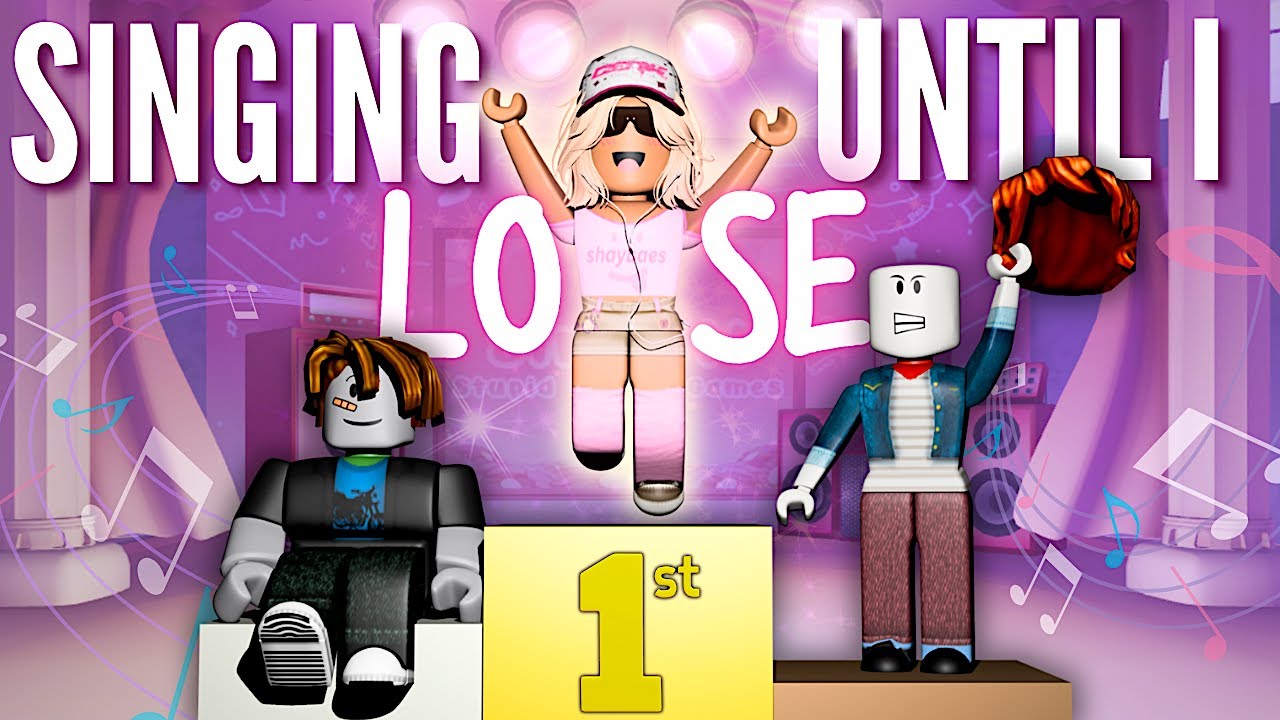 играю в SING IT! пока не проиграю... (караоке roblox)
