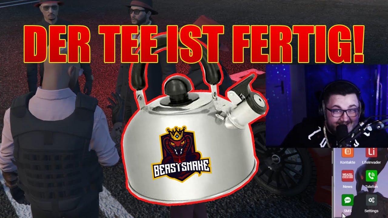 GTA V RP | DER TEE IST FERTIG | BeastSnakeLIVE STREAM HIGHLIGHTS | GVMP