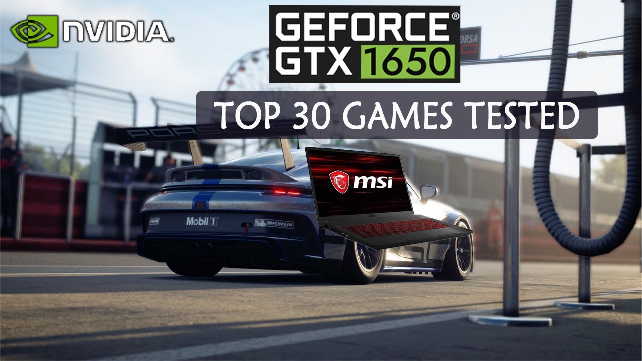GTX 1650 Laptop - 30 Games Tested - MSI GF63 THIN