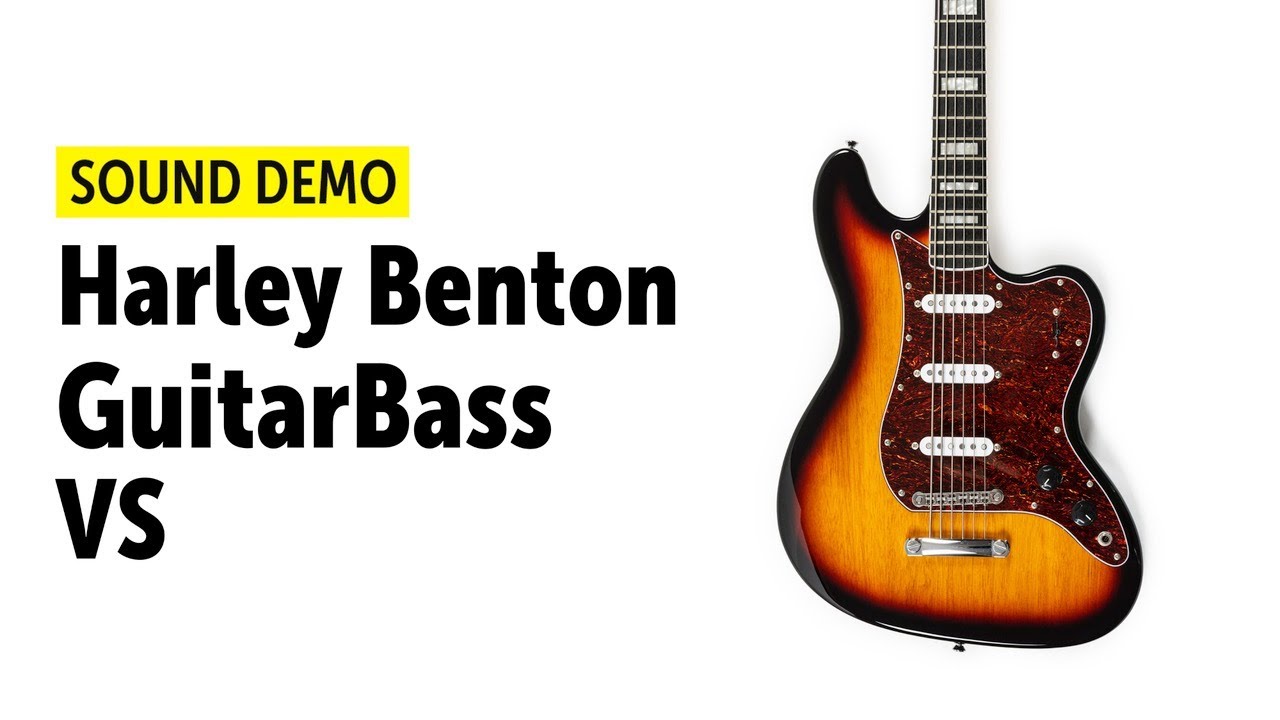 Harley Benton GuitarBass VS - Sound Demo (no talking)