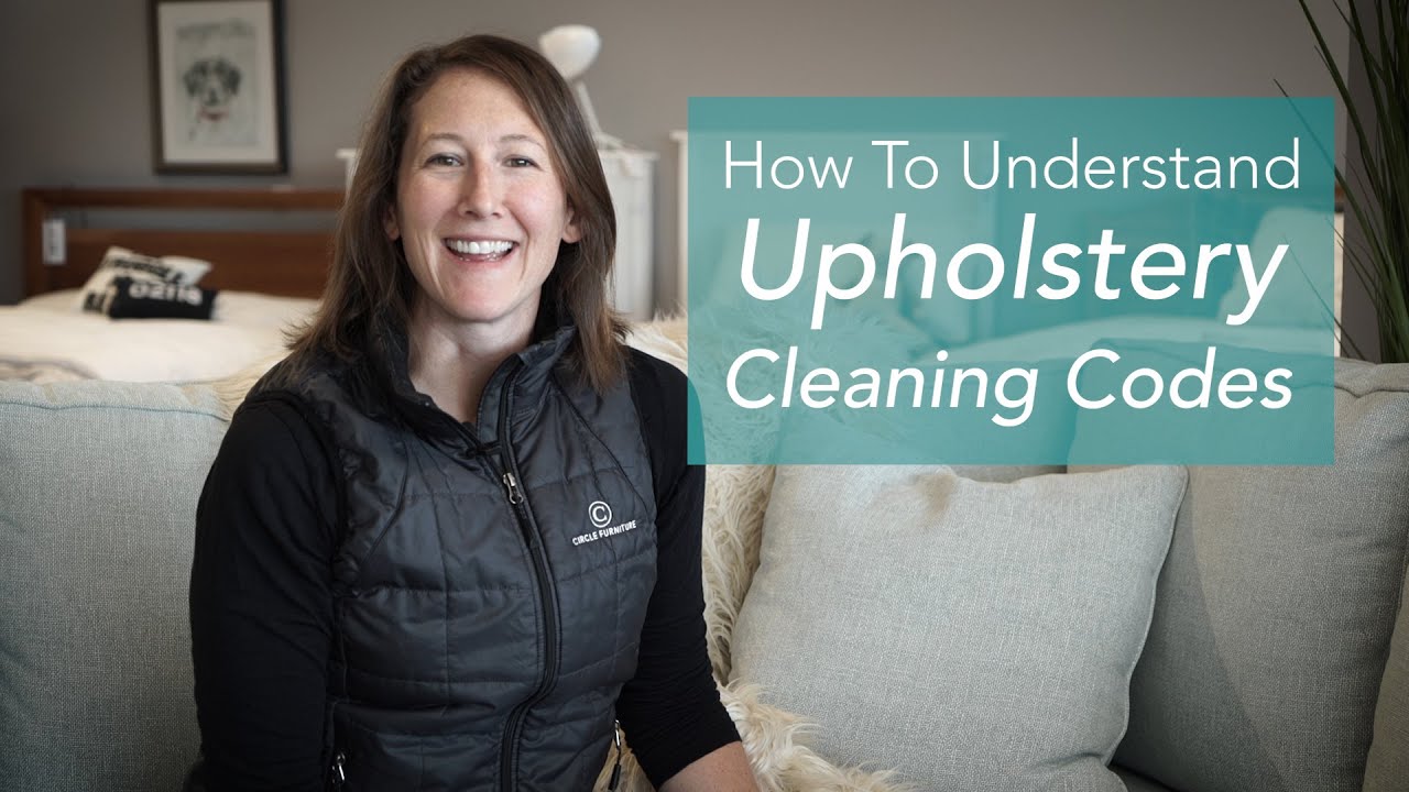 How to Understand Upholstery Cleaning Codes