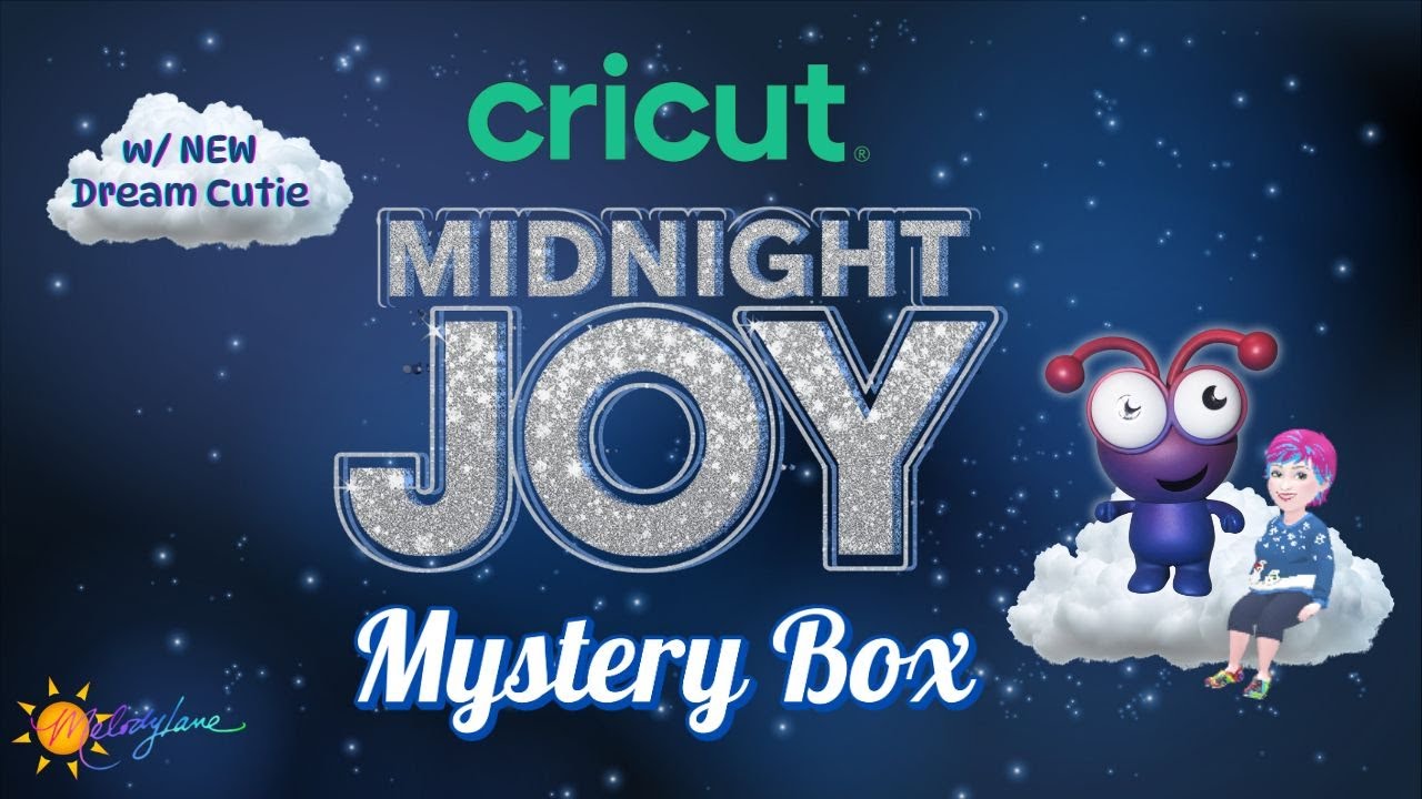 Загадочная коробка Cricut Midnight Joy с новым милым персонажем Dream Cutie