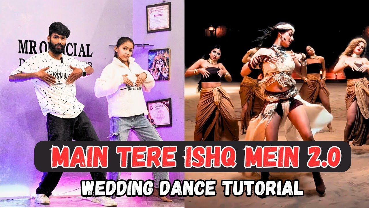 Main Tere Ishq Mein 2.0 Dance Tutorial | Danish Alfaaz | Trending Step | Easy Dance by Manish Kumar