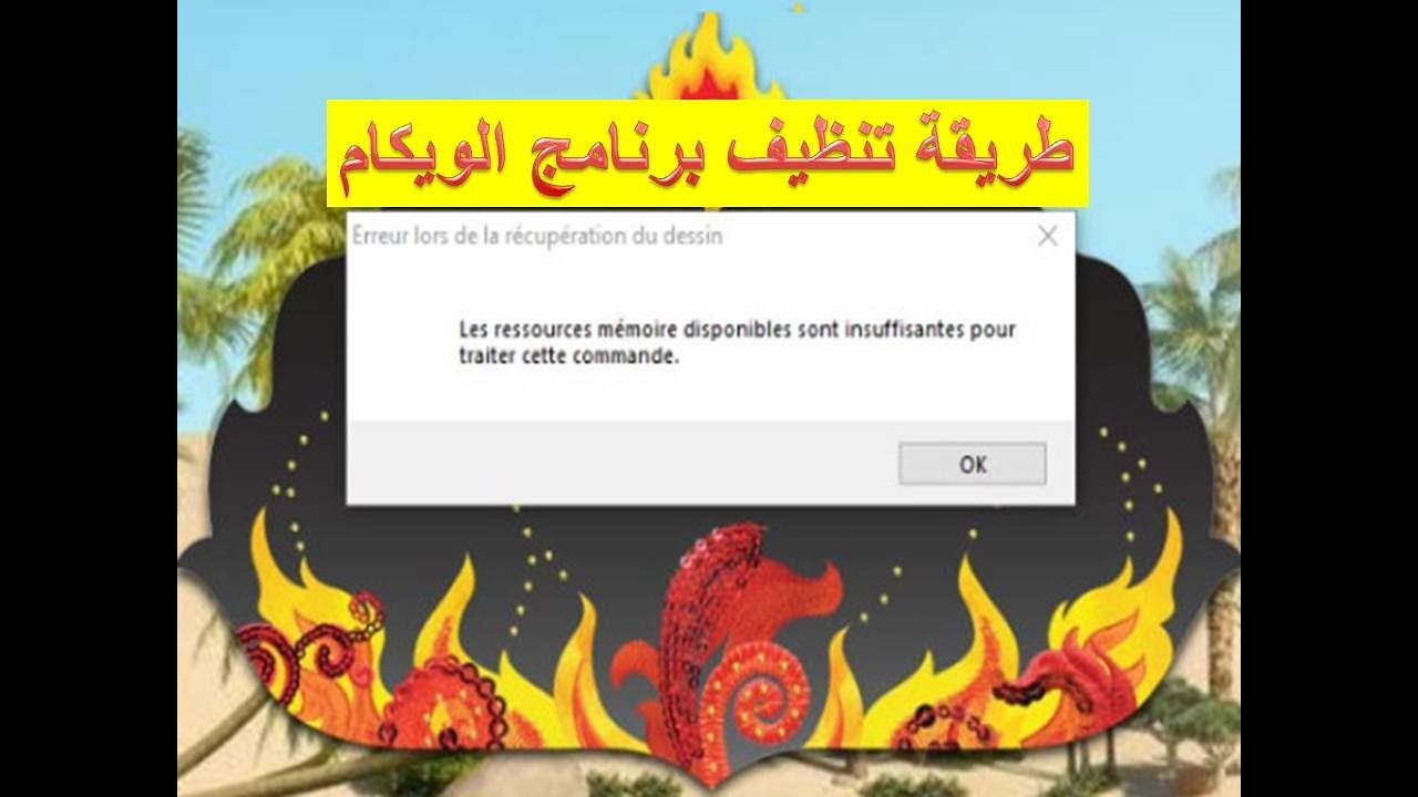 طريقة تنــ.ـــظيف بـــ.ــرنامج الويكام